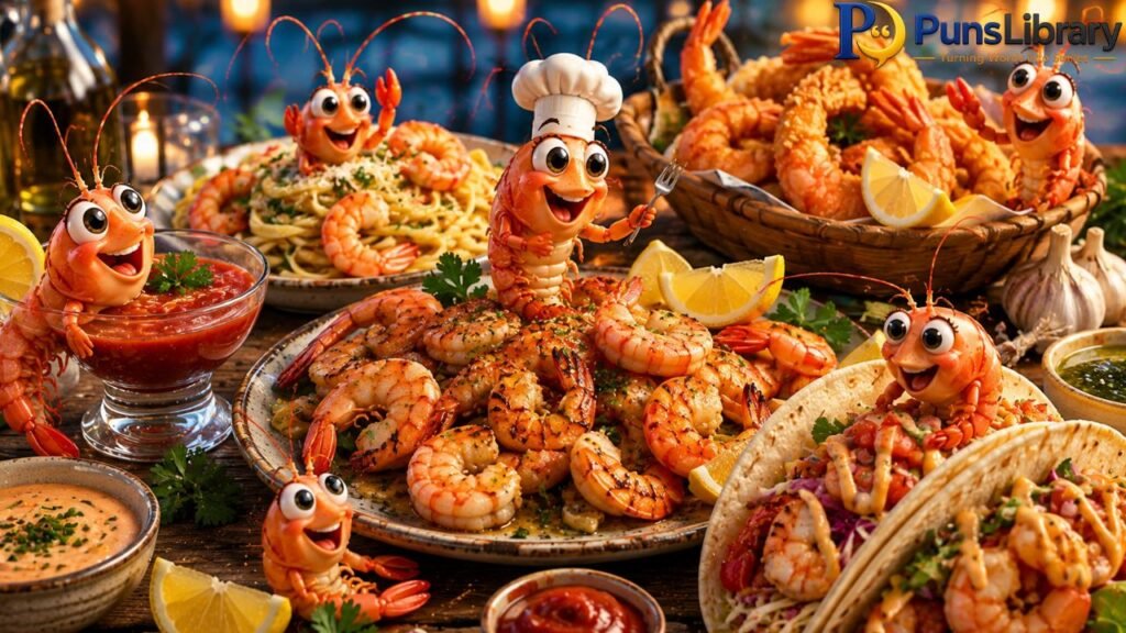 Shrimp Puns