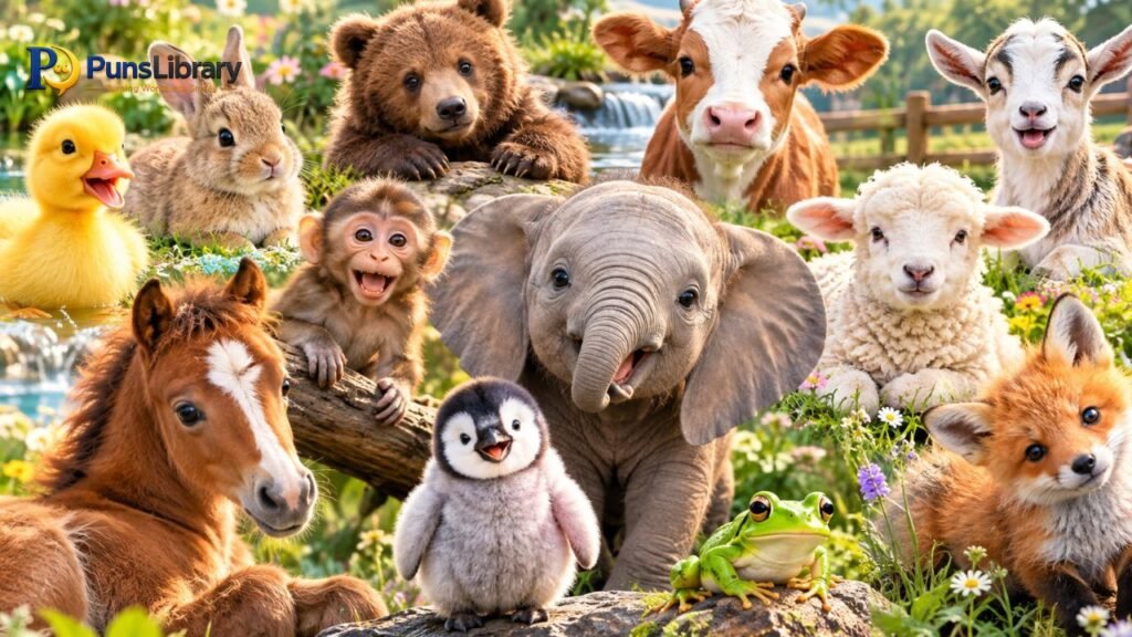 Baby Animal Puns 